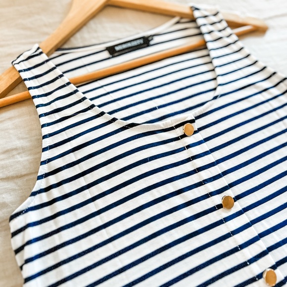 MEROKEETY Dresses & Skirts - NWOT MEROKEETY Striped Midi Dress, Size Small